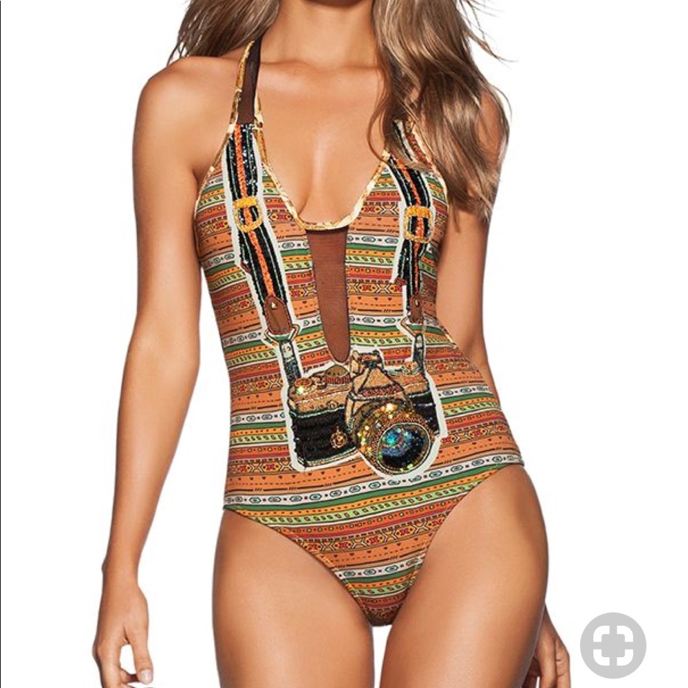 Agua Bendita one piece swimsuit.